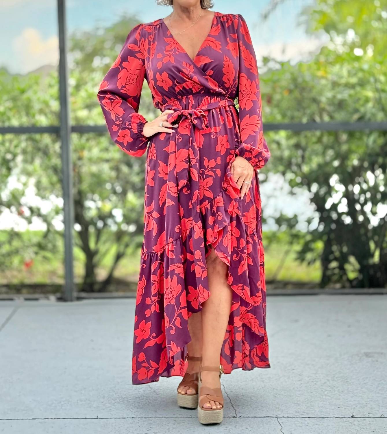 Easel - Samantha Maxi Dress