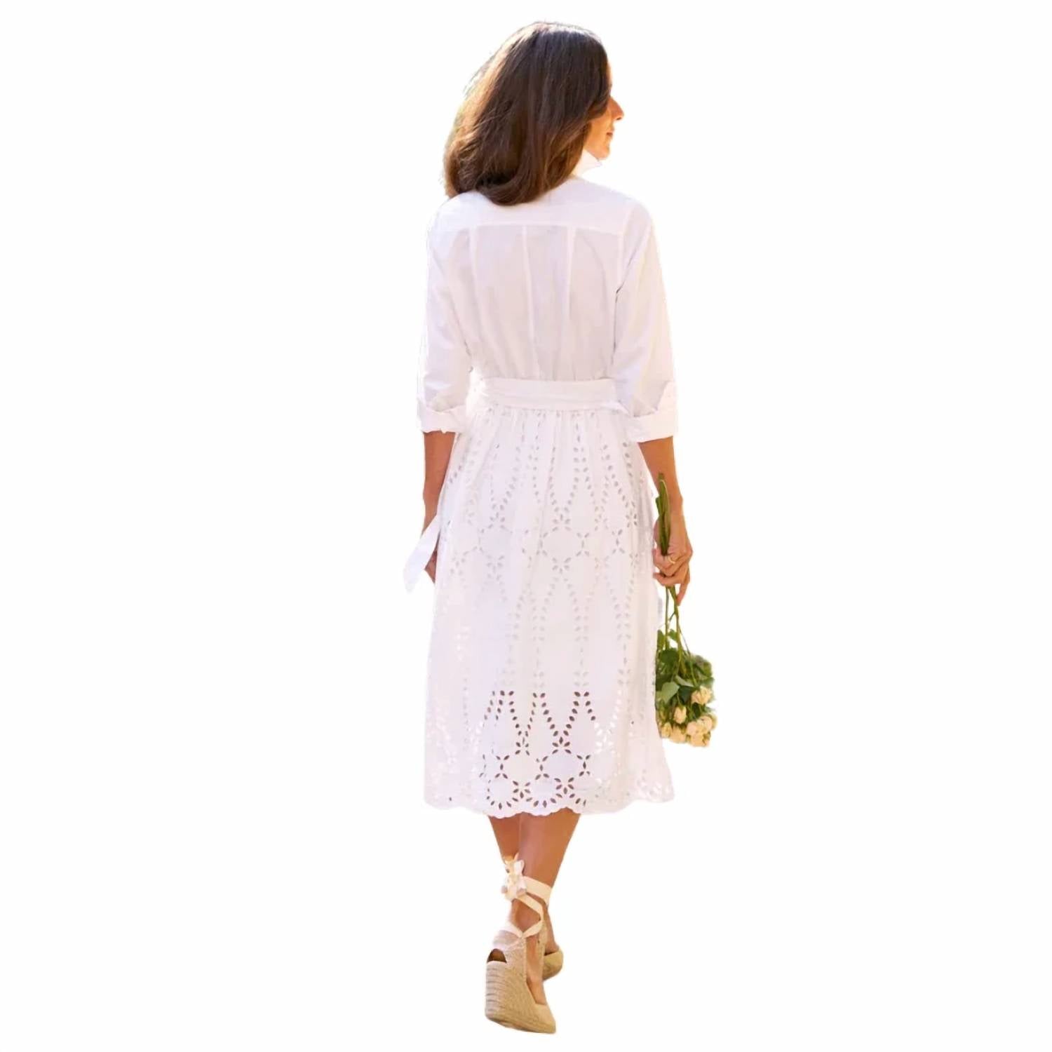 Frank & Eileen - Grace Eyelet Dress