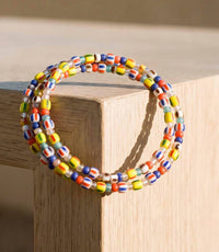 Marlyn Schiff - Women's Glass Bead Wrap Bracelet