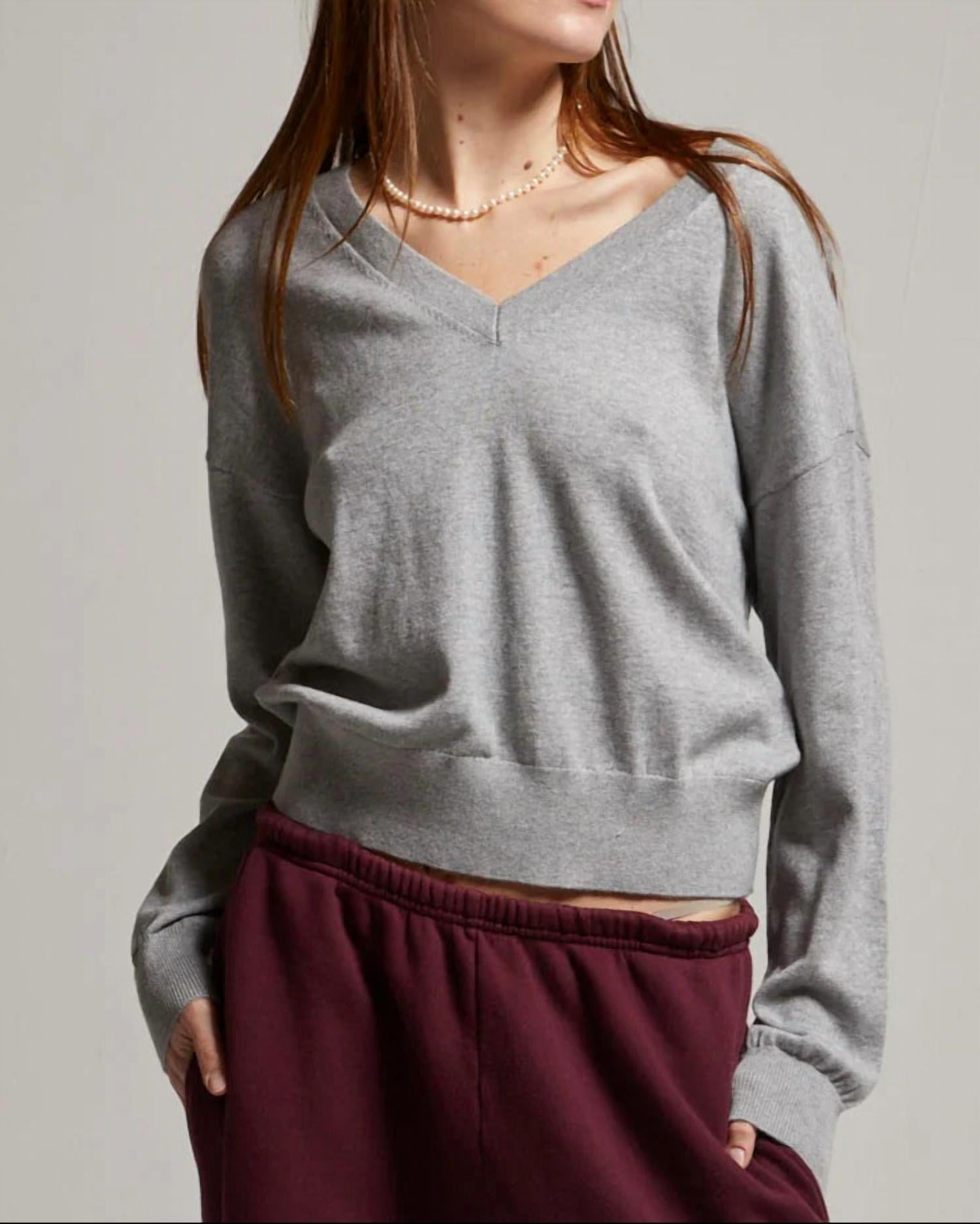 Asher - Alice Cotton Cashmere Sweater