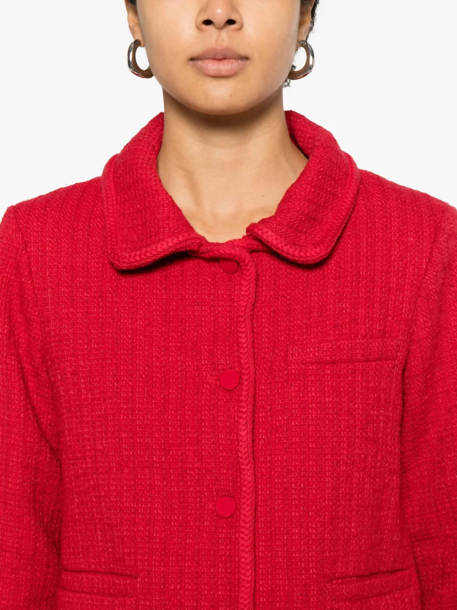 POSSE Jacqueline Jacket in scarlet 1 - women's jacket - view 4