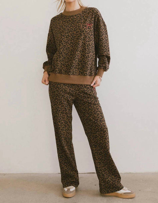 Le Lis - Leopard Sweat Set
