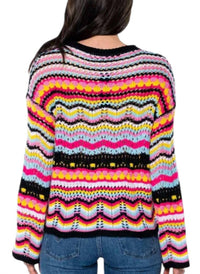 Tolani - Lien Flared Sleeve Sweater