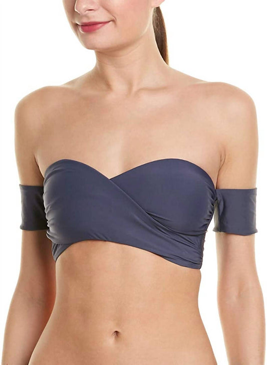 Layla Wrap Off Shoulder Padded Bikini Top