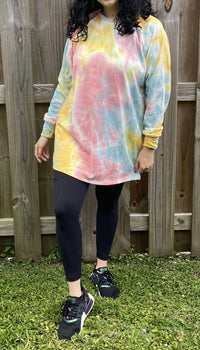 Ellis - Tie Dye Raglan Tunic