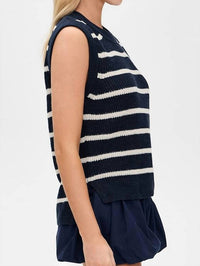 Faherty - Miramar Linen Sweater Tank Top