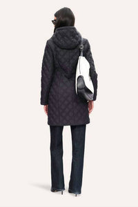 Elie Tahari - Diamond-Quilted Down Coat