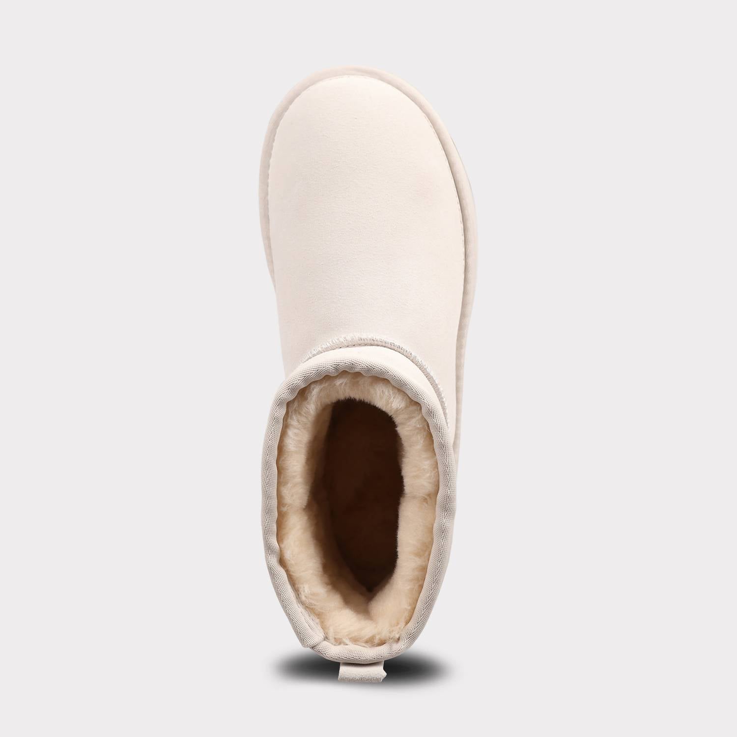 Lamo Women's Kora Short Slip On Boot in winter white - women's shoe - view 7