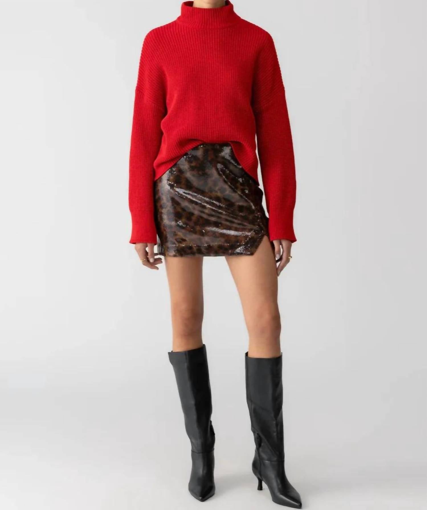 Sanctuary - Stay Cozy High Neck Sweater