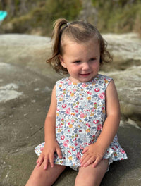 Vignette - Girl's Aria Romper Set