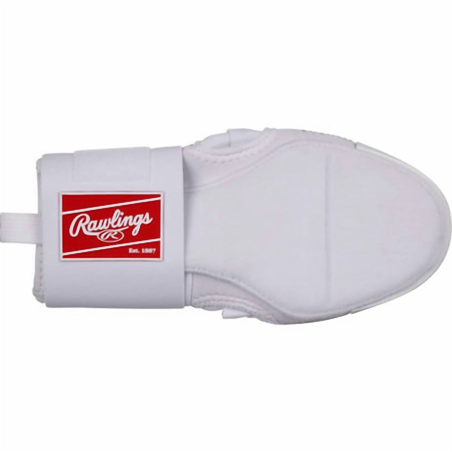 Rawlings Women's Baseball and Softball Sliding Mitt in white - women's accessory - detail view
