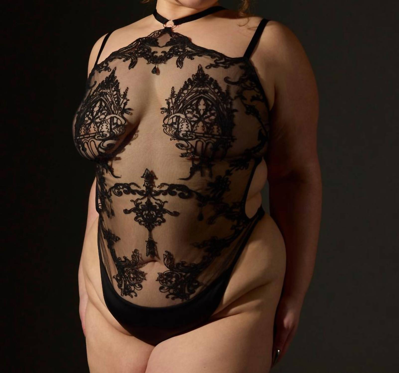 Thistle And Spire - Magdalene Embroidered Bodysuit