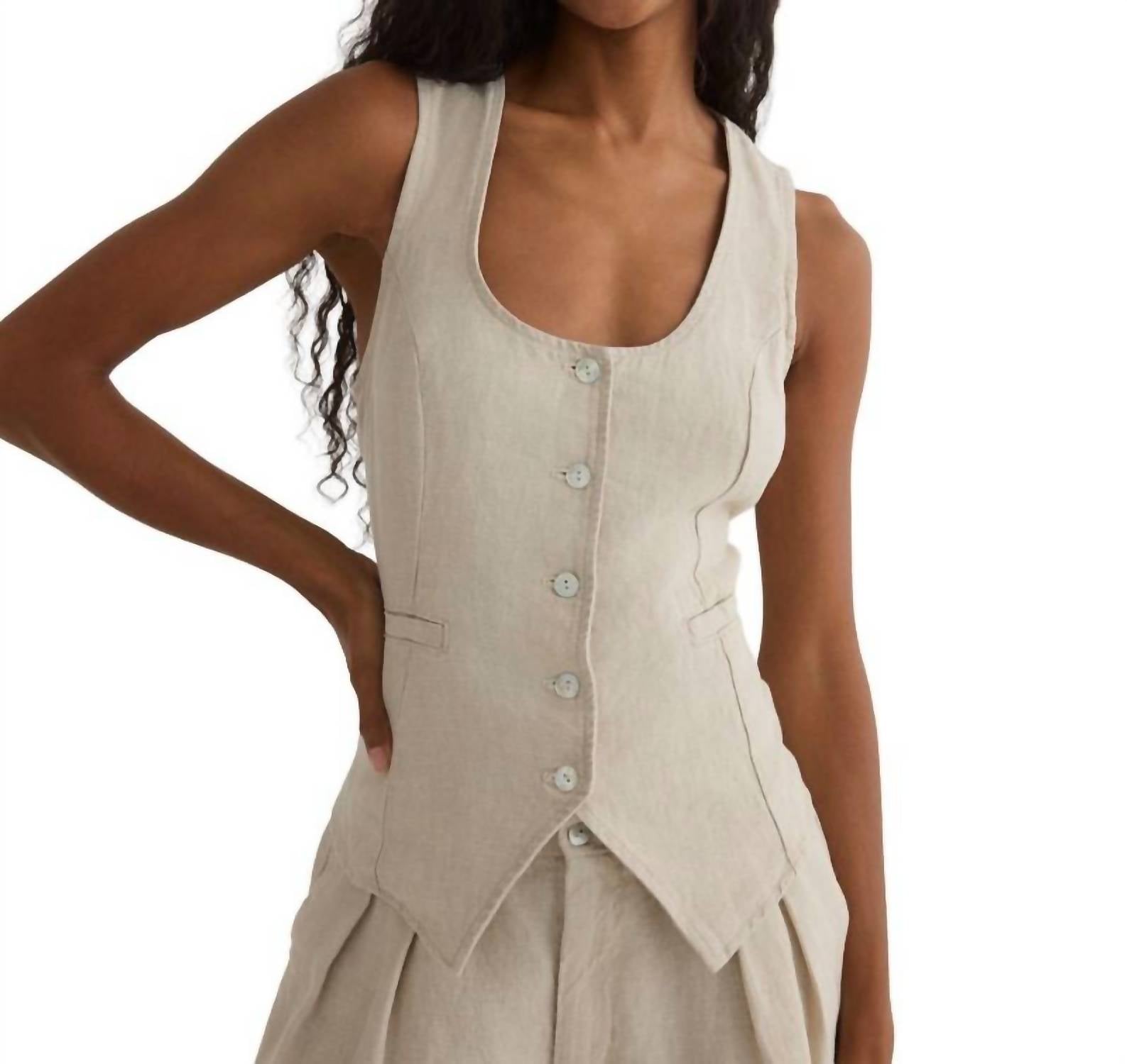Bella Dahl - Scoop Neck Vest