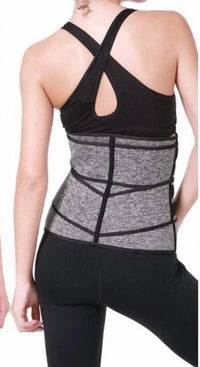 Shewin Women's Waist Clinching Trainer in grey - women's intimate - alternate view