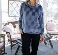 Habitat - Cowl Neck Wavy Top