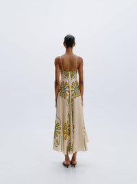 Cala De La Cruz - Sand Delta Maxi Dress