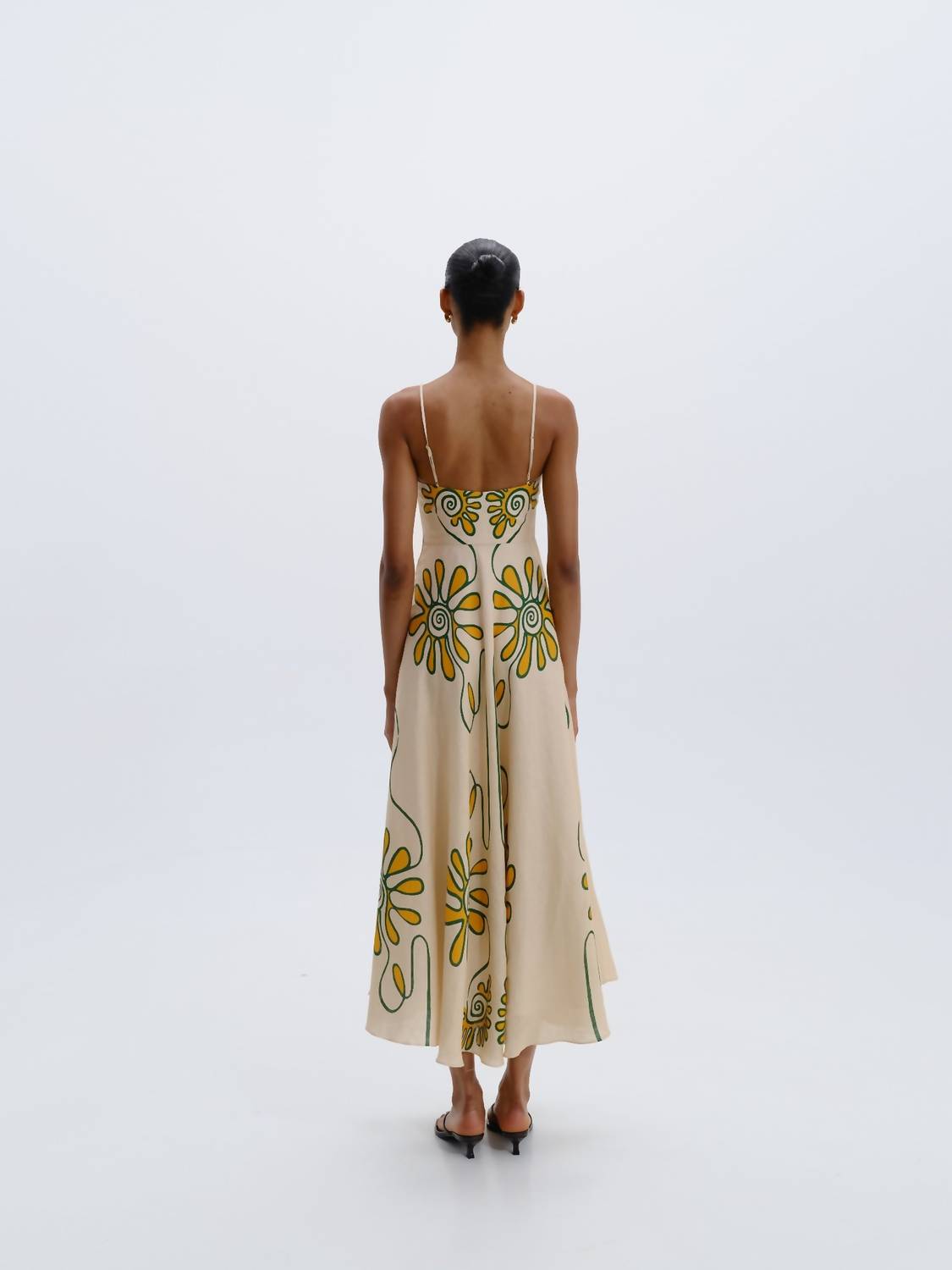 Cala De La Cruz - Sand Delta Maxi Dress