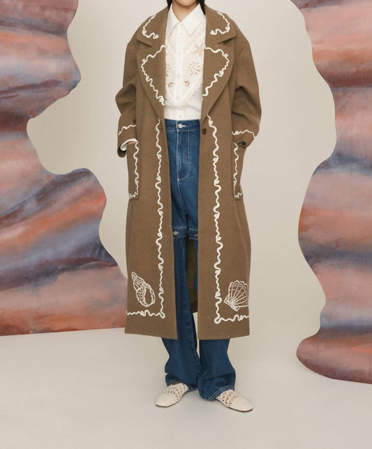 Alemais - Sammy Embroidered Coat