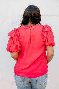 Ivy Jane - Ruffle Sleeve Top