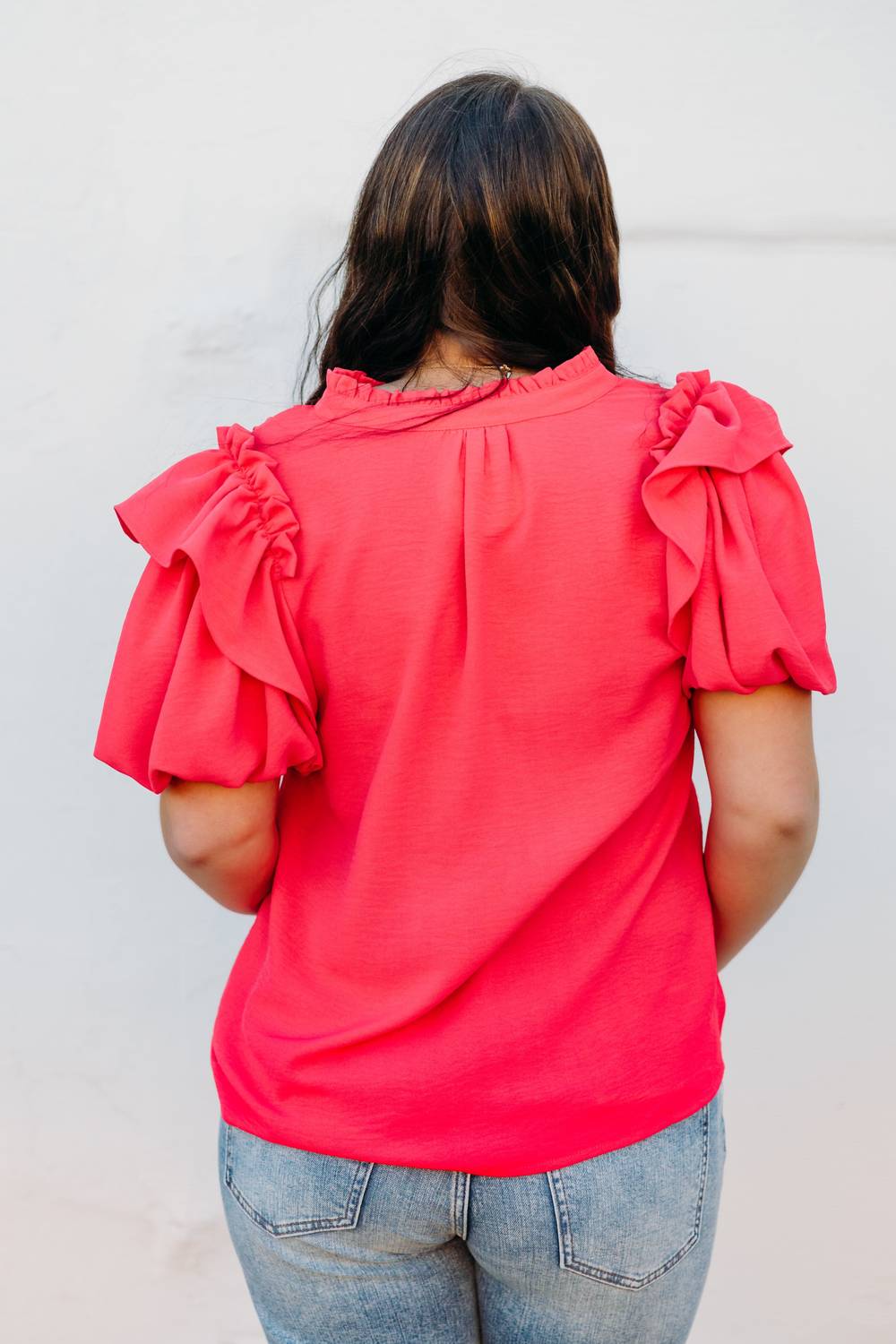 Ivy Jane - Ruffle Sleeve Top