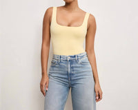 Good American - Women's Scuba Modern Tank Bodysuit