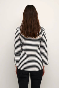 Kaffe - Liddy Jersey Cropped Sleeve Blouse