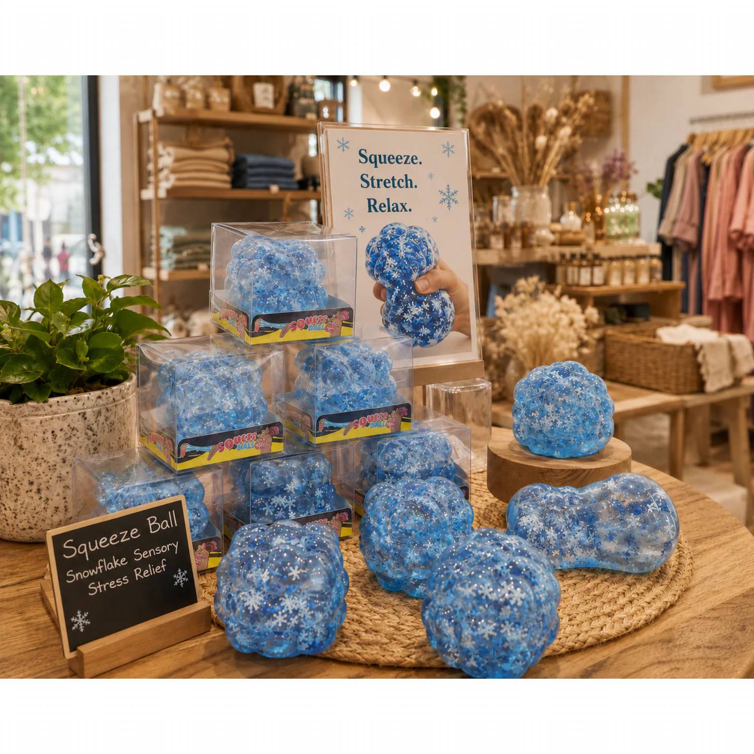 Julia Rose - Snowflake Rubik's Cube Squishy