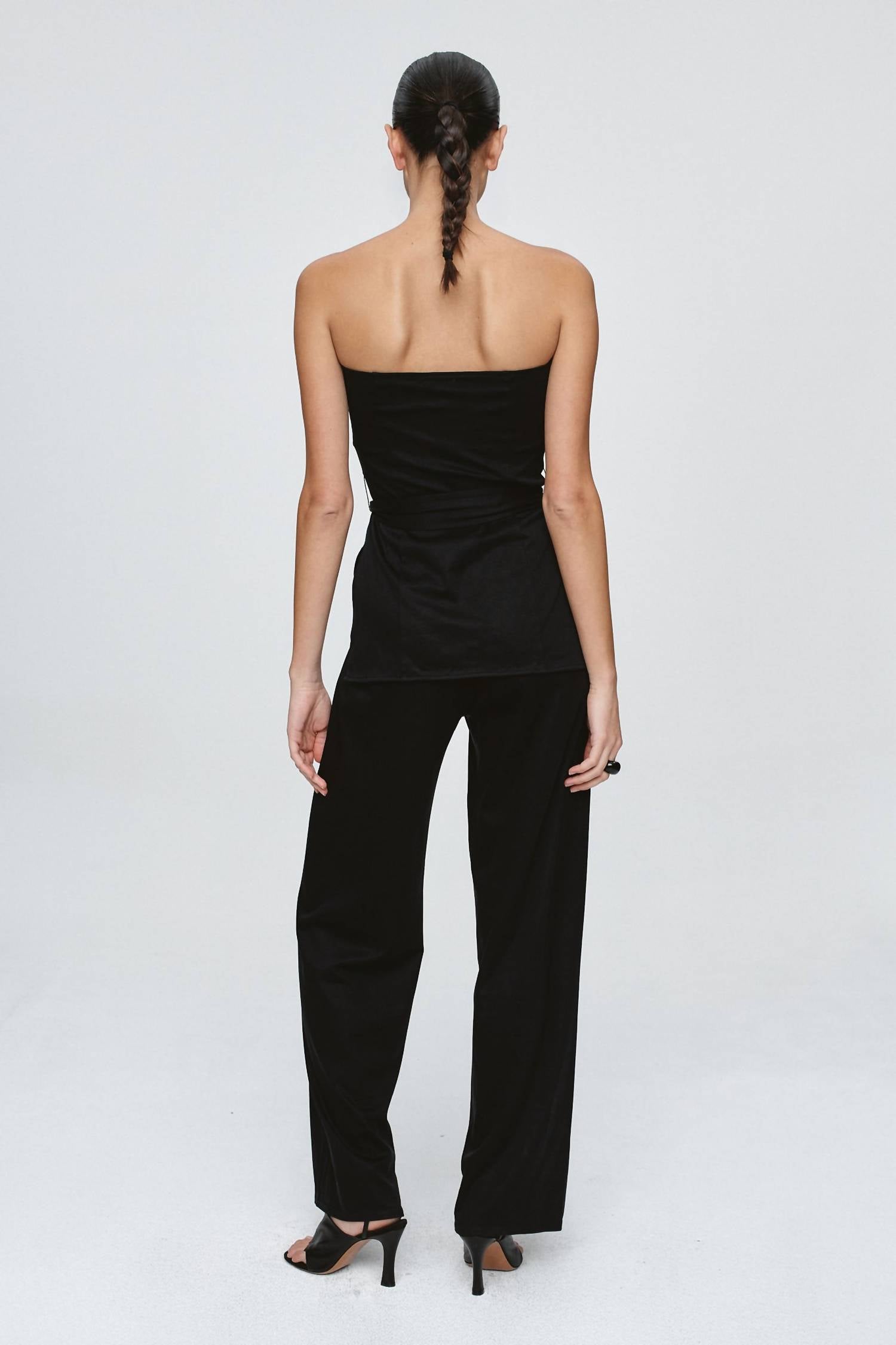 Marle Bruno Bodice Top in black - women's blouse - view 6