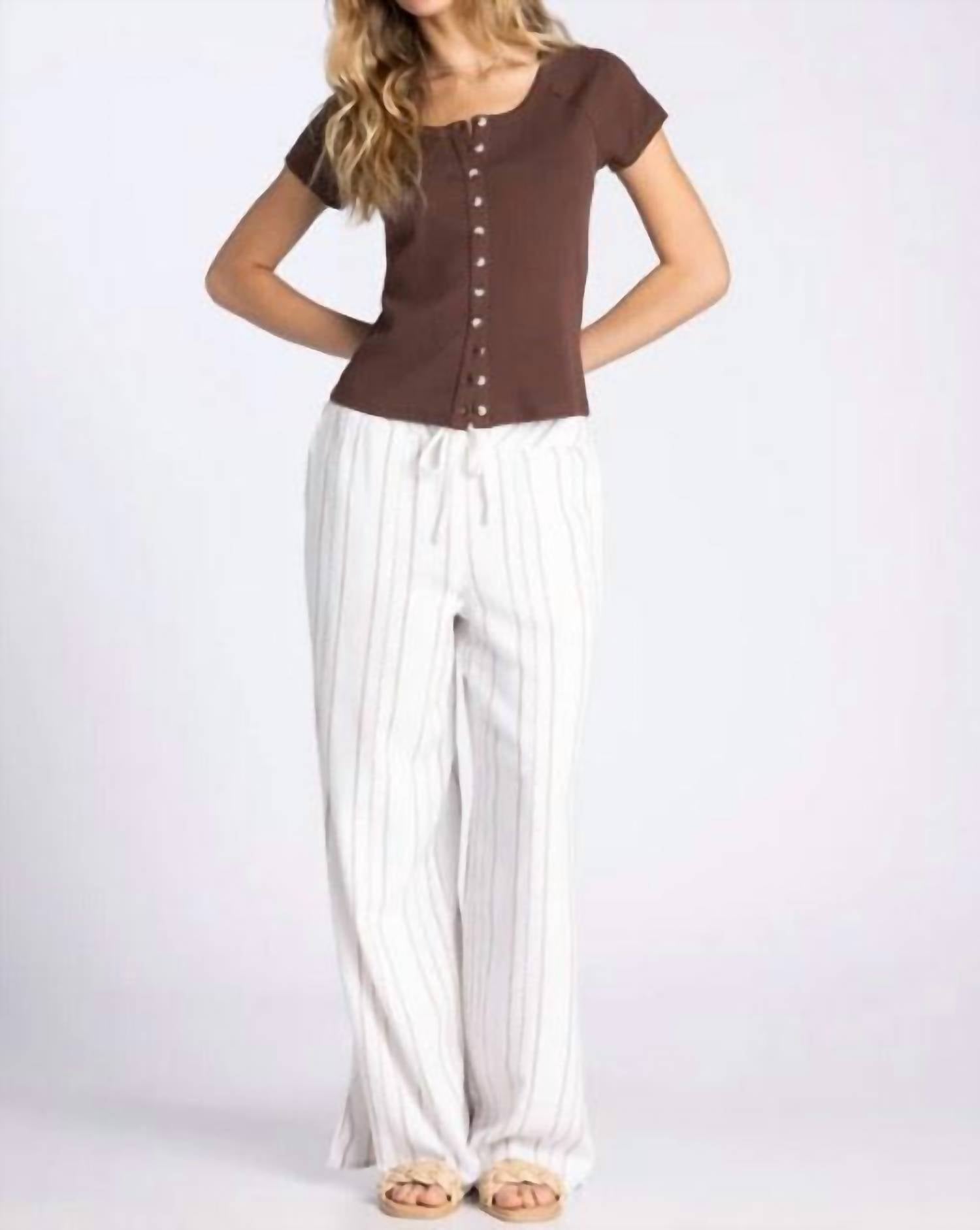 Thread & Supply - Amorette High Rise Wide Leg Pants