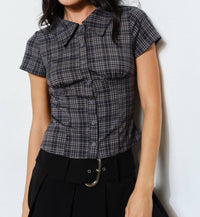 Golden - Sora Button Up Top