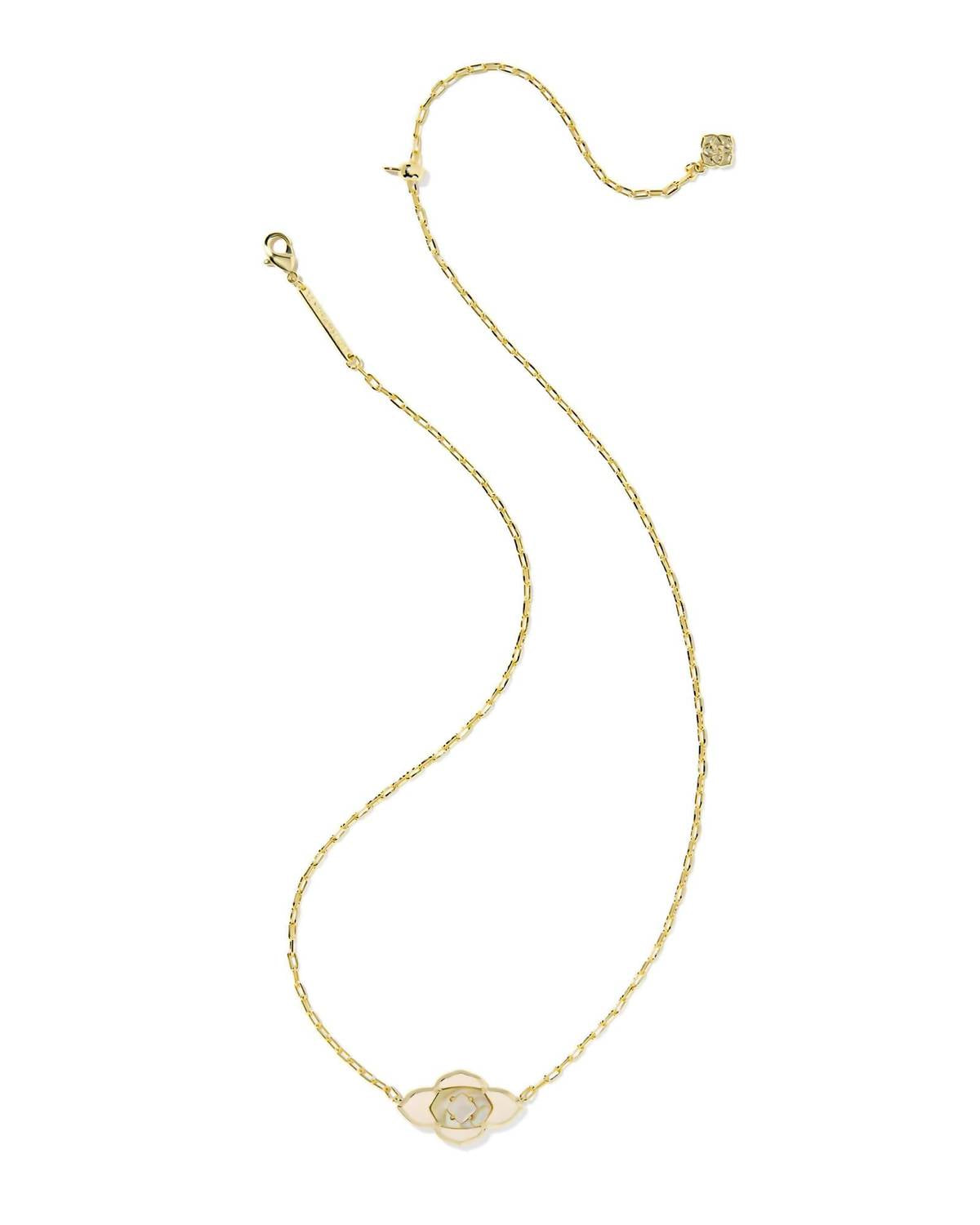 Kendra Scott - Women's Abbie Medallion Short Pendant Necklace