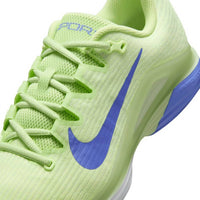 NIKE Women's Zoom Vapor 12 Hard Court Tennis Shoes in light liquid lime sapphire white - women's shoe - view 7