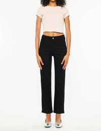 Kancan - Open Pack High Rise Slim Straight Jeans