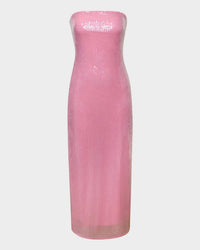 Hutch - Elena Strapless Sequin Column Maxi Dress