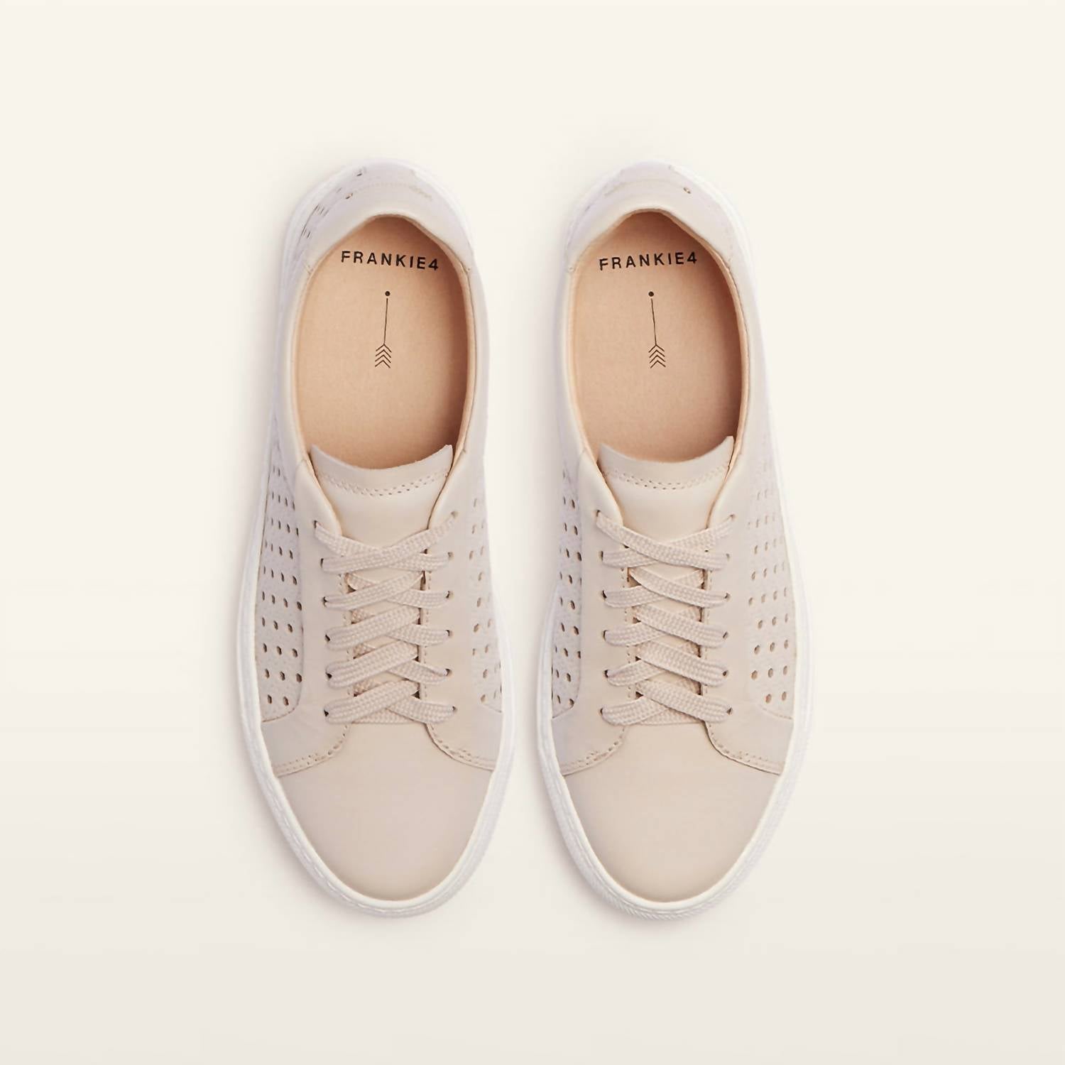 FRANKIE4 Women's Mim Iv Sneakers in ecru weave - women's sneaker - view 4