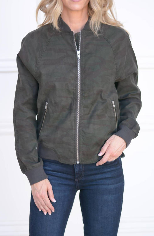 Remy Linen Bomber