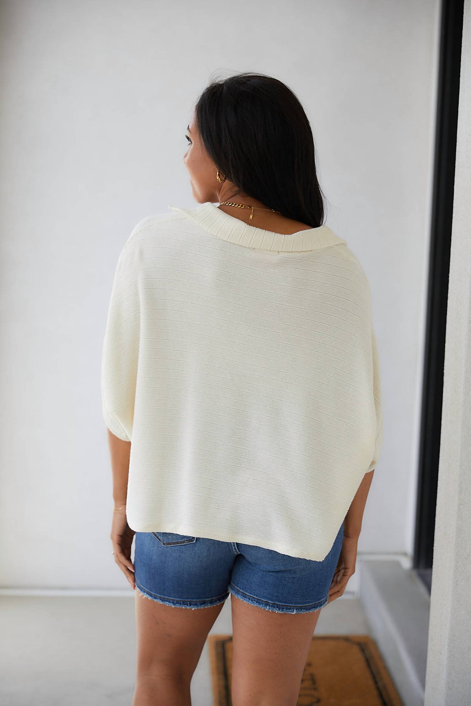 Hailey & Co - Brianna Boxy Crop Top