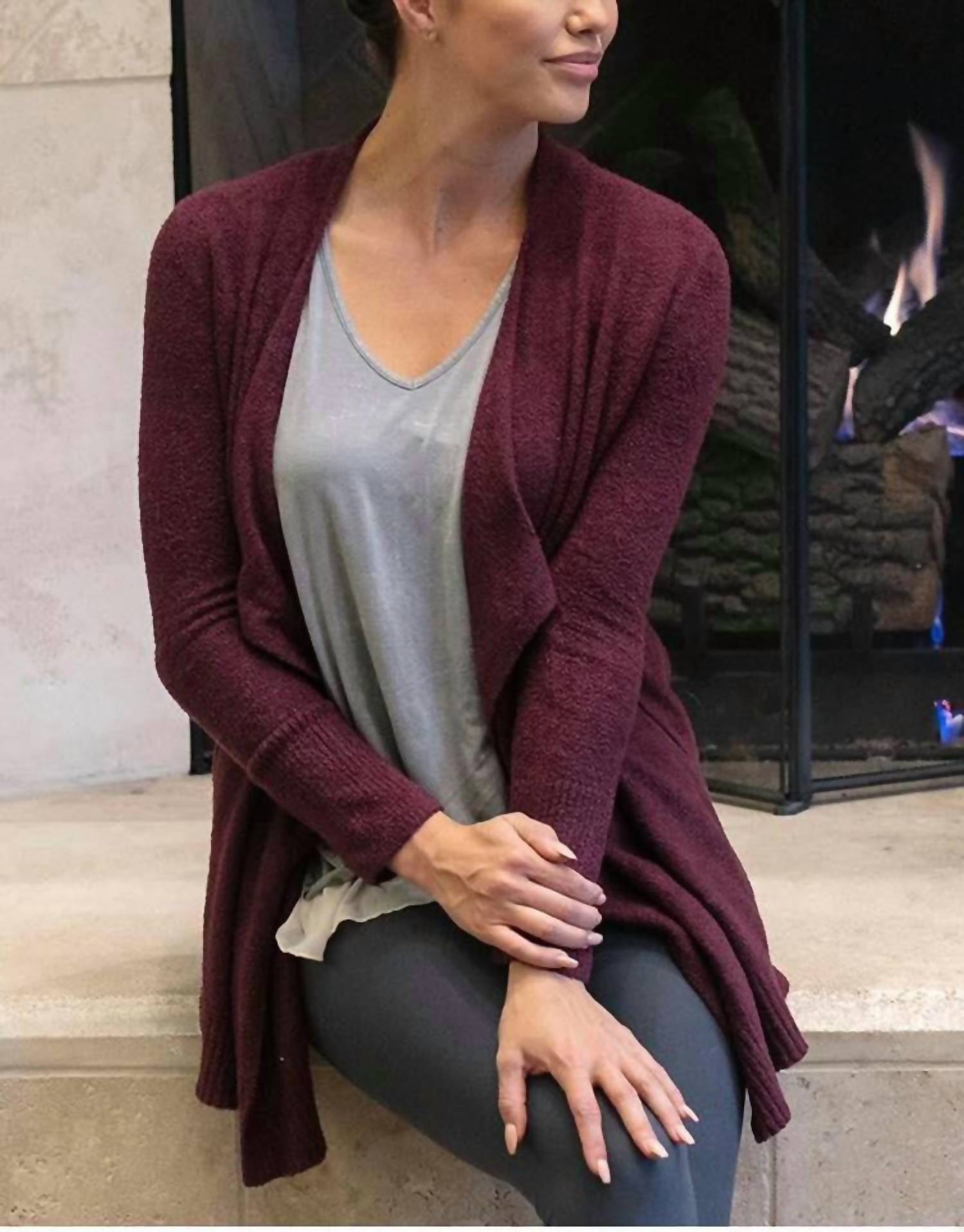Grace And Lace - Lush Bambü Pocket Wrap Up Cardigan