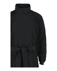 Salvatore Ferragamo - Men's Asymmetrical Zip-detail Belted Trench Coat