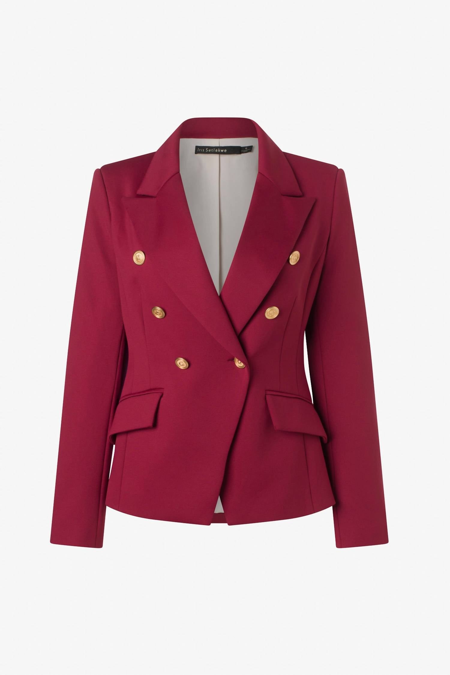 Iris Setlakwe - Women's Six-button Belted Jacket