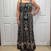 Nostalgia - Printed Maxi Tank Dress