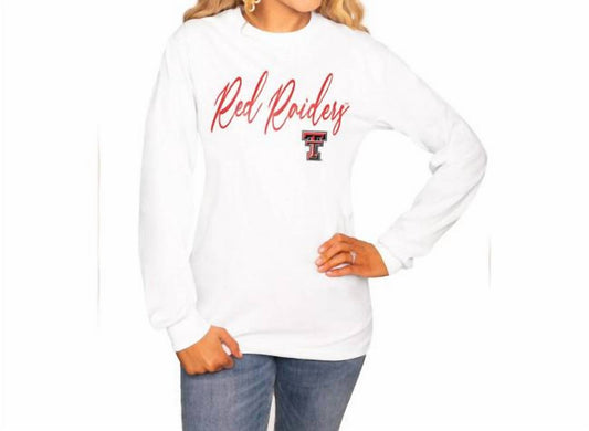 Gameday Couture - Texas Tech University Long Sleeve Crew Tee