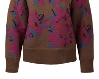 Salvatore Ferragamo - Women's Floral Wool Sweater