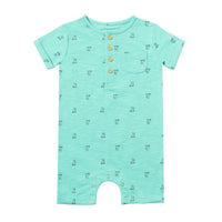 Me & Henry - Boy's Martingale Henley Romper