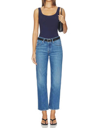 Good American - Vintage Straight Ankle Jeans
