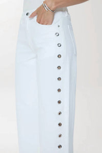 Pistola - Lexi Mid Rise Bowed Straight Jean