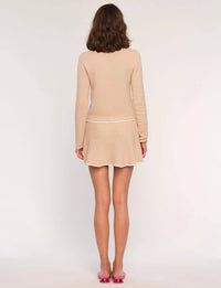 Heartloom - Makenna Sweater Skirt in ecru by Heartloom