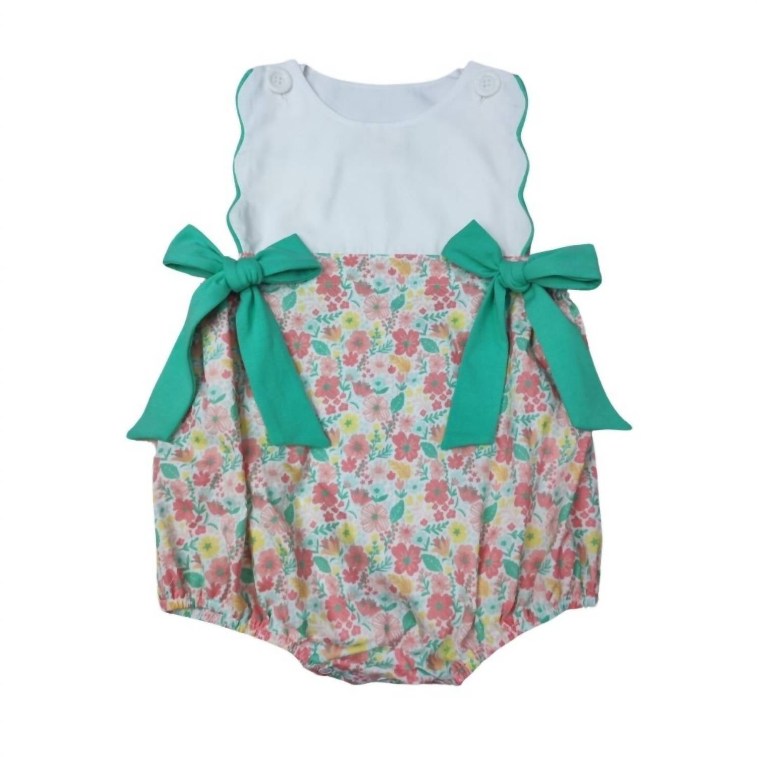 Whimsy Bay Kids - Girl's Lady Lou Scalloped Bubble