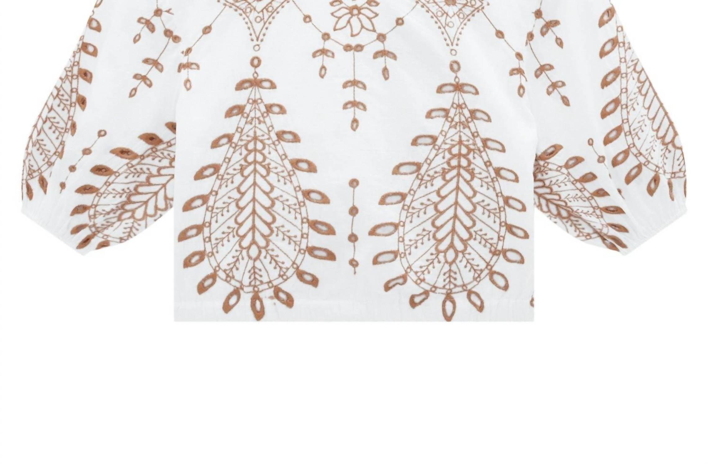 Milon - Girl's Boho Chic Embroidered Set