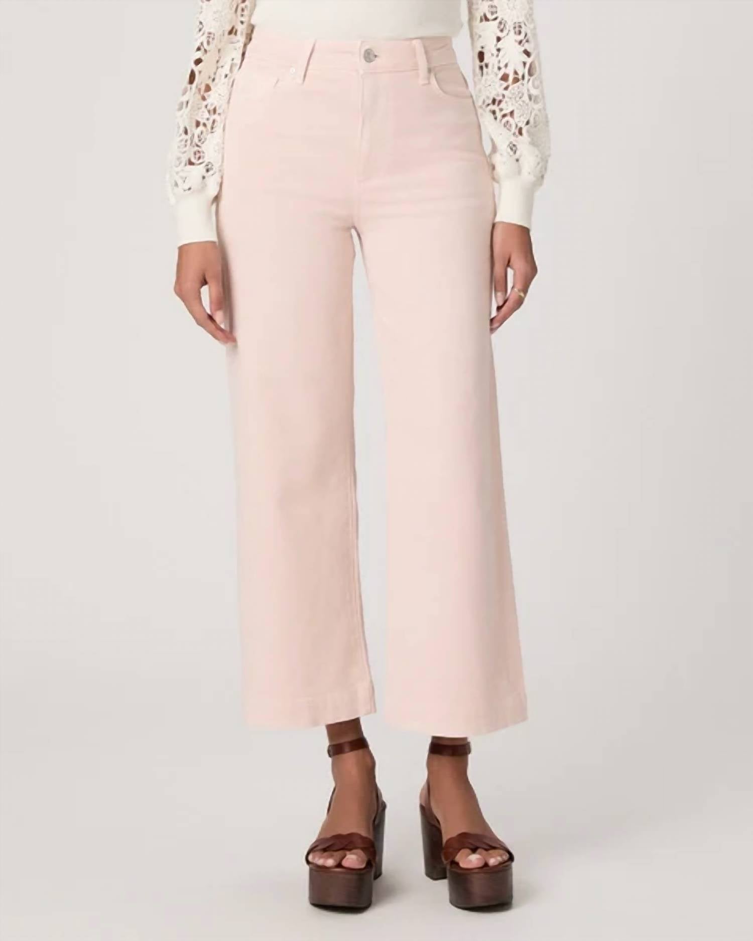 Paige - Anessa High-rise Wide Leg Jeans